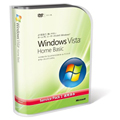 Microsoft Windows Vista Home Basic�iService Pack 1 �K�p�j