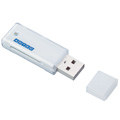 MiniSD�J�[�h���[�_�[/���C�^(USB2.0) �z���C�g