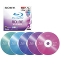 BD-RE �r�f�I�p2�{��Blu-ray Disc�i�����^�F�J��Ԃ��^��p�^�Ж�1�w�j�i25GB/5���j