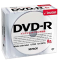 DVD-R �f�[�^�p 1�`8�{�� �C���N�W�F�b�g�v�����^�Ή��i4.7GB/10���j�X�����P�[�X����