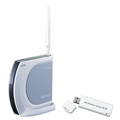 AirStation 11a&g&b 無線LAN BroadBandルータ USB2.0用無線子機セット WHR-AMPG/U