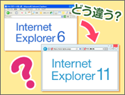 Internet Explorer 6Internet Explorer 11̎g͂ǂႤ́HyWindows XPT|[gIȂłkz