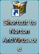 Shortcut to Norton AntiVirus Online.exe�̃A�C�R��