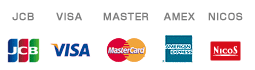 ���p�ł���N���W�b�g�J�[�h[JCB/VISA/MASTER/AMEX/NICOS]