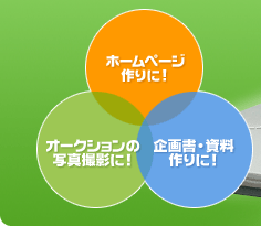 �z�[���y�[�W���ɁI�I�[�N�V�����̎ʐ^�B�e�ɁI��揑�E�������ɁI