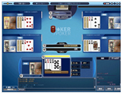 ロイヤル7ポーカー ゲーム画面