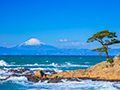 「神奈川県　立石公園と富士山」など、冬の風景壁紙を公開！