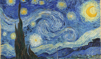 ゴッホ 「星月夜」