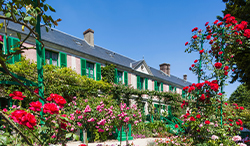 フランス　ジヴェルニー　モネの家と庭園