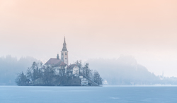 スロベニア ブレッド湖