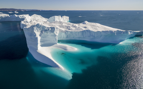 グリーンランド　イルリサットの氷河