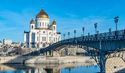 ロシア　モスクワ　救世主ハリストス大聖堂