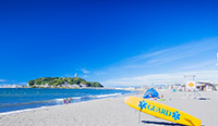 神奈川県　片瀬海岸東浜海水浴場