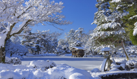 石川県 雪の兼六園