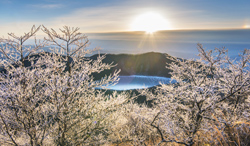 群馬県　赤城山　地蔵岳の霧氷