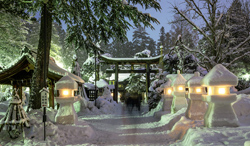 山形県　上杉雪灯篭まつり