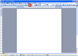 Word 2003の場合の編集記号の表示の設定画面イメージ