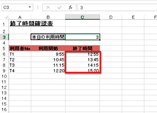 何時頃 何分頃が利用者のピーク Hour Minute関数で時間や分を取り出そう Fmvサポート 富士通パソコン