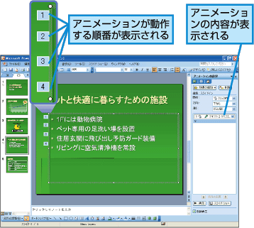 パワーポイント 箇条書きの文字を次々と表示させる Fmvサポート 富士通パソコン