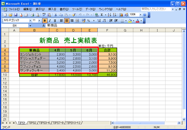 エクセル グラフを簡単に作成する Fmvサポート 富士通パソコン